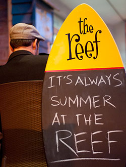 It's always summera at The Reef